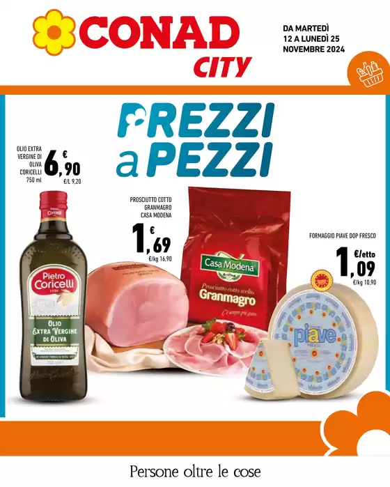 Volantino Conad City a Valdagno | Prezzi a pezzi | 12/11/2024 - 25/11/2024