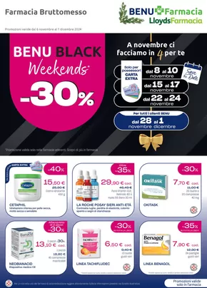 Offerte di Salute e Benessere a Lodi | Black weekends in Lloyds Farmacia/BENU | 6/11/2024 - 1/12/2024