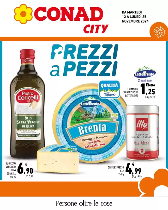 Volantino Conad City | Prezzi a pezzi | 12/11/2024 - 25/11/2024