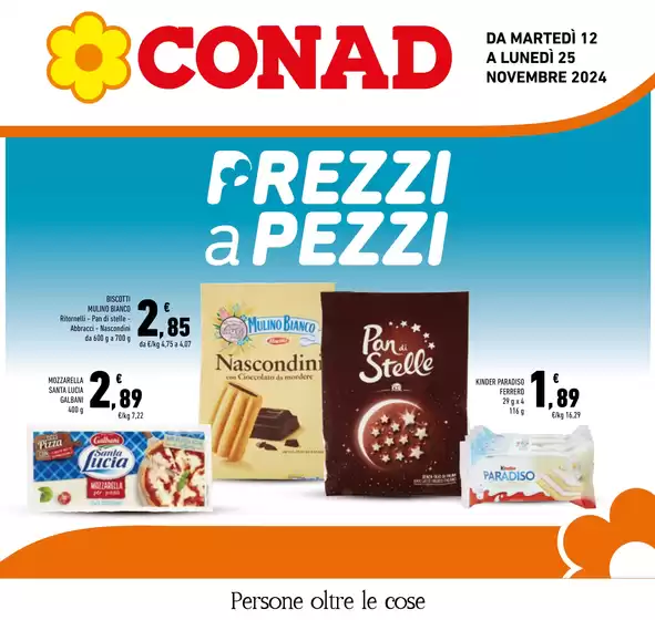 Volantino Conad City a Bussolengo | Prezzi a pezzi | 12/11/2024 - 25/11/2024