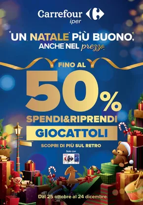 Volantino Carrefour Ipermercati a Carugate | Fino al 50% | 5/11/2024 - 24/12/2024