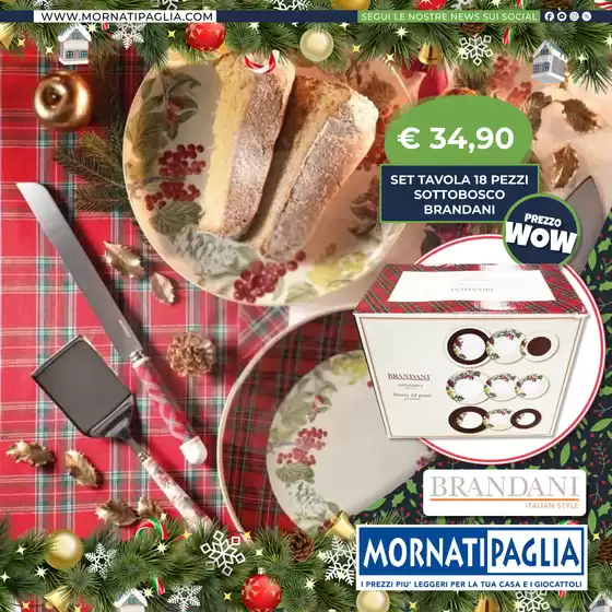 Volantino Mornati Paglia a Seregno | Tutto pronto per Natale? | 5/11/2024 - 8/12/2024