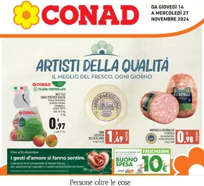 Volantino Conad a Ovada | Artisti della qualità | 14/11/2024 - 27/11/2024