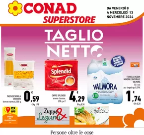 Volantino Conad Superstore a Gallipoli | 1+1 | 8/11/2024 - 13/11/2024