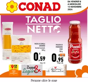 Volantino Conad a Alberobello | TAGLIO NETTO | 8/11/2024 - 13/11/2024