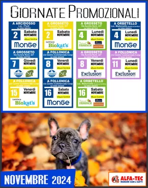 Offerte di Animali a Campiglia Marittima | Giornate Promozionali in Alfa Tec | 6/11/2024 - 30/11/2024