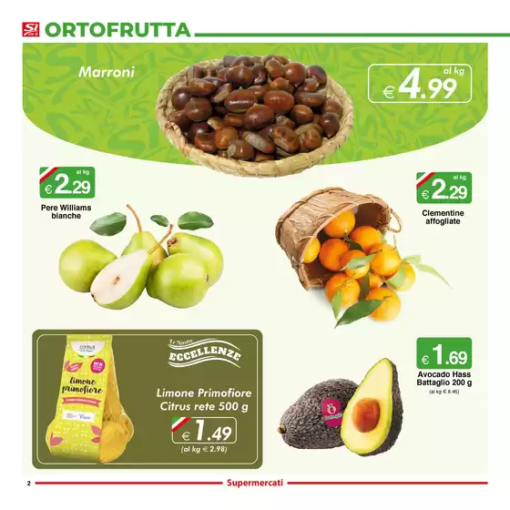 Volantino Si con te supermercati a Monte San Giusto | Sconti fino al 40% | 7/11/2024 - 20/11/2024