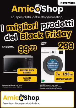 Offerte di Elettronica a San Martino in Rio | I migliori prodotti del Black Friday in Amico Shop | 8/11/2024 - 30/11/2024