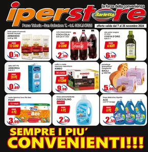 Volantino Iperstore Barletta a San Salvatore Telesino | Sempre i piu convenineti! | 7/11/2024 - 26/11/2024