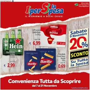 Volantino Iper La Spesa a Avezzano | Convenienza tutta da scoprire | 7/11/2024 - 21/11/2024