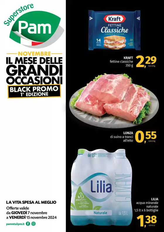 Volantino Pam RetailPro a Mirabella Eclano | Il mese delle grandi occasioni | 7/11/2024 - 15/11/2024