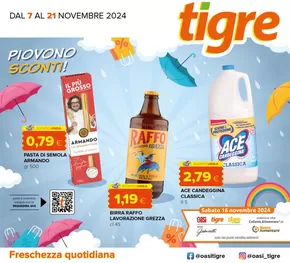 Volantino Tigre | Piovono sconti | 7/11/2024 - 21/11/2024