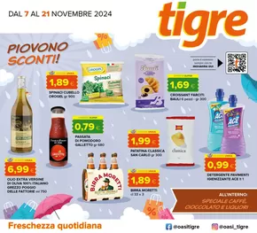 Volantino Tigre a Ardea | Piovono sconti! | 7/11/2024 - 21/11/2024