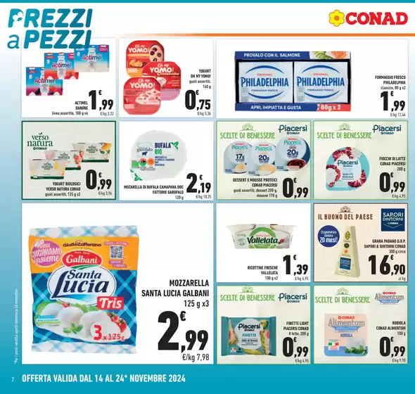 Volantino Conad a Asolo | Prezzi a pezzi | 14/11/2024 - 24/11/2024