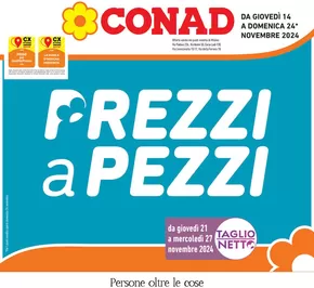 Volantino Conad a Milano | Prezzi a pezzi | 14/11/2024 - 24/11/2024