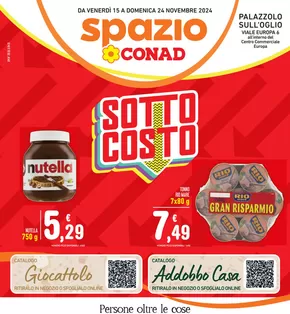 Volantino Spazio Conad a Palazzolo sull'Oglio | Sottocosto | 15/11/2024 - 24/11/2024