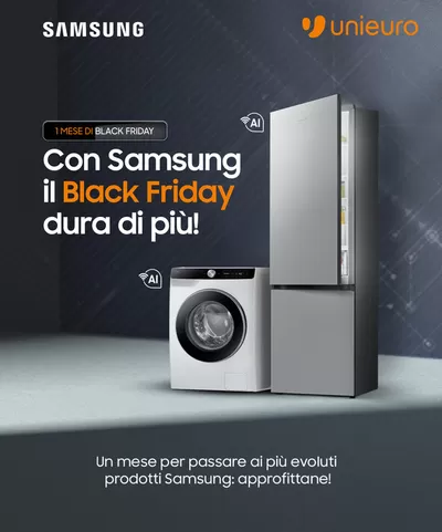 Volantino Unieuro a Rodengo Saiano | Speciale Samsung! | 7/11/2024 - 11/11/2024