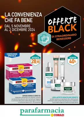 Offerte di Salute e Benessere a Padova | Offerte Black in Parafarmacia Conad | 5/11/2024 - 2/12/2024