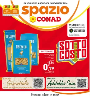 Volantino Spazio Conad a Milano | Sottocosto | 15/11/2024 - 24/11/2024