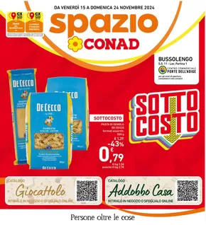 Volantino Spazio Conad a Bussolengo | Sottocosto | 15/11/2024 - 24/11/2024