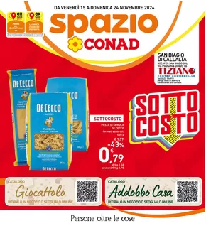 Volantino Spazio Conad a San Biagio di Callalta | Sottocosto | 15/11/2024 - 24/11/2024