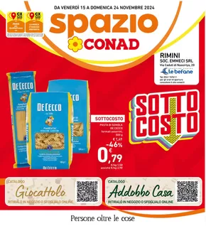 Volantino Spazio Conad a Rimini | Sottocosto | 15/11/2024 - 24/11/2024