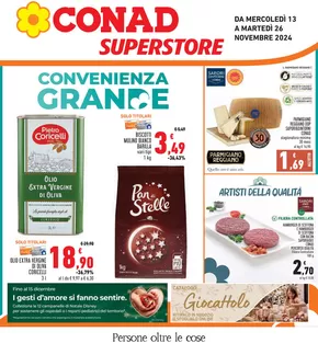 Volantino Conad Superstore a Roma | Grande convenienza | 13/11/2024 - 26/11/2024