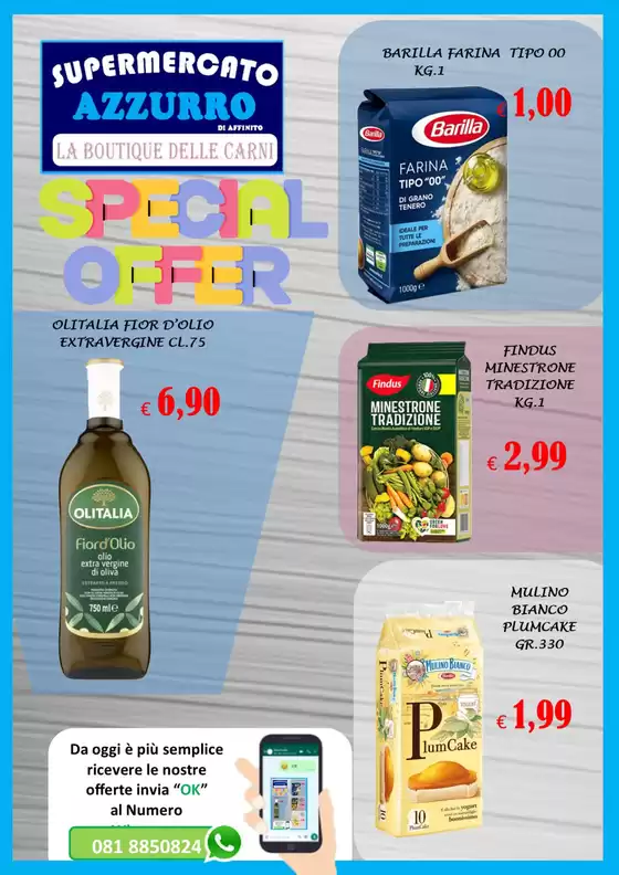 Volantino Supermercato Azzurro a Acerra | Special | 8/11/2024 - 24/11/2024