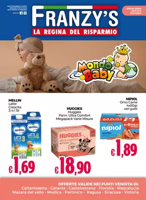 Offerte di Cura casa e corpo a Gela | La regina del risparmio in Franzy's  | 8/11/2024 - 21/11/2024