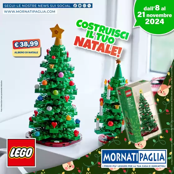 Volantino Mornati Paglia a Paderno Dugnano | Costruisci il tuo natale! | 8/11/2024 - 21/11/2024