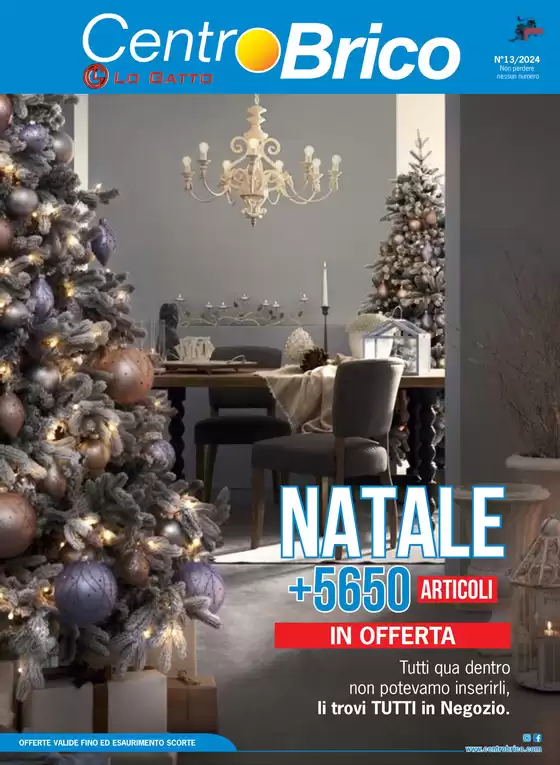 Volantino Centro Brico | Natale  | 11/11/2024 - 31/12/2024