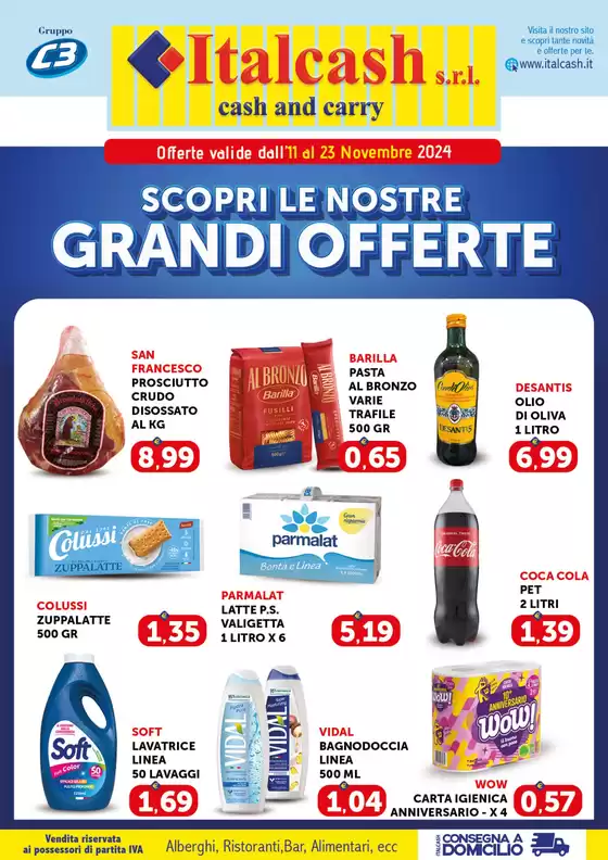 Volantino Italcash a Montecorvino Pugliano | Grandi Offerte | 11/11/2024 - 23/11/2024