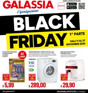 Volantino Galassia a San Giovanni Lupatoto | BLACK FRIDAY | 11/11/2024 - 27/11/2024