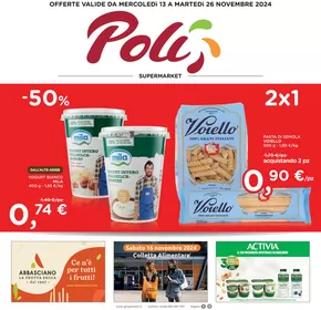 Volantino Poli a Bolzano | Offerte valide da 13 al 26 novembre  | 11/11/2024 - 26/11/2024