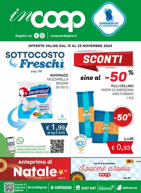 Offerte di Iper e super a Badesi | Sottocosto Freschi in Coop | 13/11/2024 - 23/11/2024