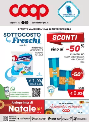 Volantino Coop a Alghero | Sottocosto Freschi | 13/11/2024 - 23/11/2024