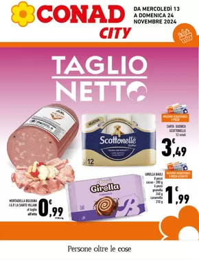 Volantino Conad City a Lusciano | Taglio Netto | 13/11/2024 - 24/11/2024