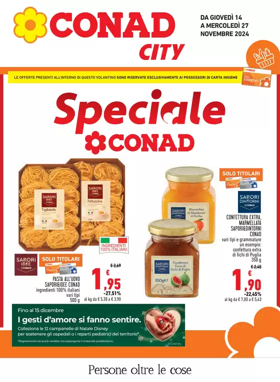 Volantino Conad City a Portoferraio | Speciale Conad | 14/11/2024 - 27/11/2024