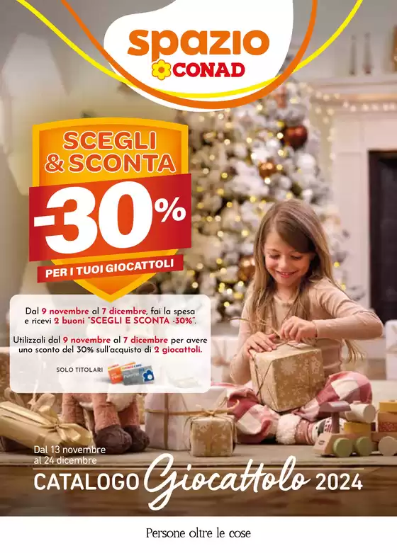 Volantino Spazio Conad a Roma | Catalogo Giocattolo | 13/11/2024 - 24/12/2024