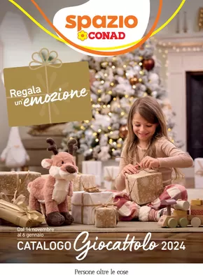 Offerte di Iper e super a San Martino in Rio | Catalogo giocattoli e incarto in Spazio Conad | 14/11/2024 - 6/1/2025