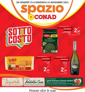 Volantino Spazio Conad a Lombardore | Sottocosto | 15/11/2024 - 24/11/2024