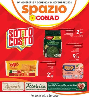 Volantino Spazio Conad a Oristano | Sottocosto | 15/11/2024 - 24/11/2024