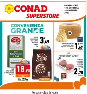 Volantino Conad Superstore a Roma | Convenienza GRANDE | 13/11/2024 - 24/11/2024