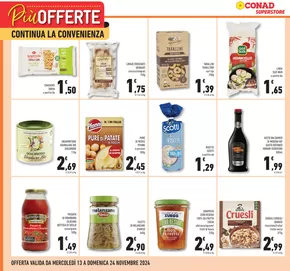 Volantino Conad Superstore a Roma | Più Offerte | 13/11/2024 - 24/11/2024