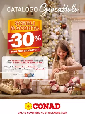 Offerte di Iper e super a Palermo | Catalogo Giocattolo in Conad Superstore | 13/11/2024 - 24/12/2024