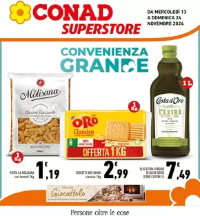 Volantino Conad Superstore a Palermo | Convenienza GRANDE | 13/11/2024 - 24/11/2024