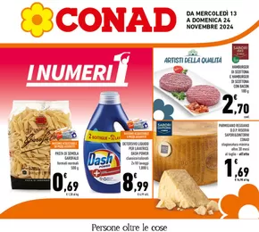 Volantino Conad a Fiumicino | I Numeri 1 | 13/11/2024 - 24/11/2024