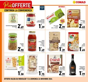 Volantino Conad a Fiumicino | Più Offerte | 13/11/2024 - 24/11/2024