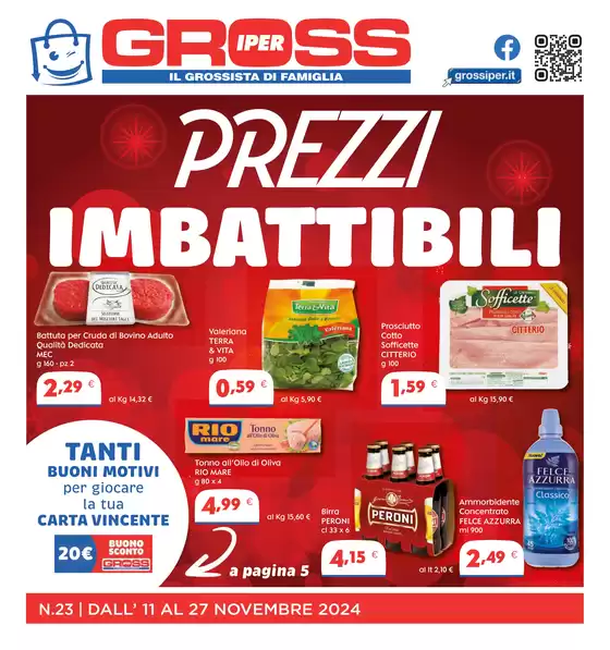 Volantino Gross Iper a Poirino | Prezzi imbattibili | 11/11/2024 - 27/11/2024