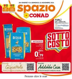 Volantino Spazio Conad a Forlì | Sottocosto | 15/11/2024 - 24/11/2024